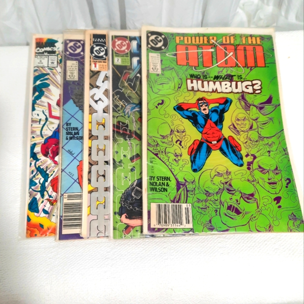 DC and Marvel Comic Books 1989-1993 Authentic Approved By Comic Code Cartoon